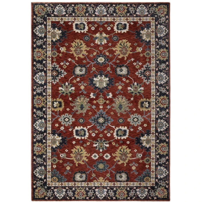 Oriental Weavers ELIANA Red ELI12 2ft. 3in. X 7ft. 6in. Rect. Rug
