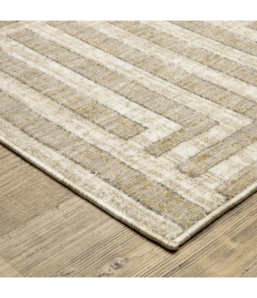Oriental Weavers HUNTER Beige HNT03 5ft. 3in. X 7ft. 6in. Rect. Rug
