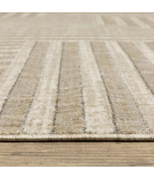 Oriental Weavers HUNTER Beige HNT03 5ft. 3in. X 7ft. 6in. Rect. Rug