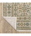 Oriental Weavers MAEVE Ivory MAE01 7ft.10in. X 10ft.10in. Rect. Rug