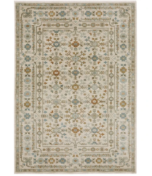 Oriental Weavers MAEVE Ivory MAE01 7ft.10in. X 10ft.10in. Rect. Rug