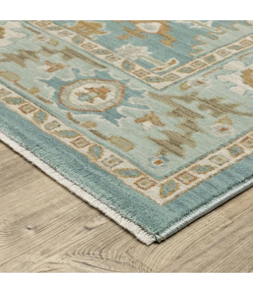 Oriental Weavers MAEVE Blue MAE02 3ft. 3in. X 5ft. Rect. Rug