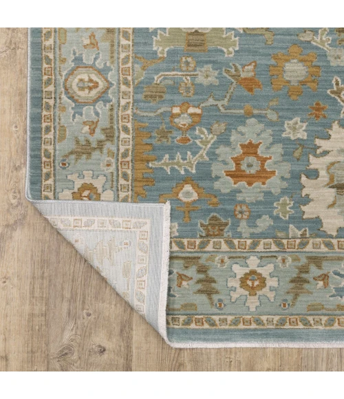 Oriental Weavers MAEVE Blue MAE02 3ft. 3in. X 5ft. Rect. Rug