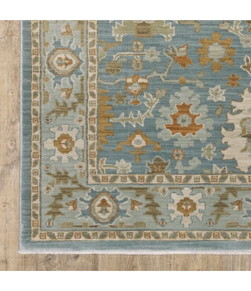 Oriental Weavers MAEVE Blue MAE02 3ft. 3in. X 5ft. Rect. Rug
