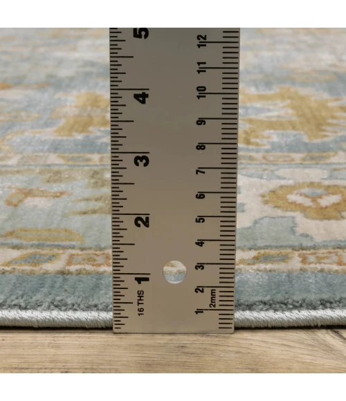 Oriental Weavers MAEVE Blue MAE02 3ft. 3in. X 5ft. Rect. Rug