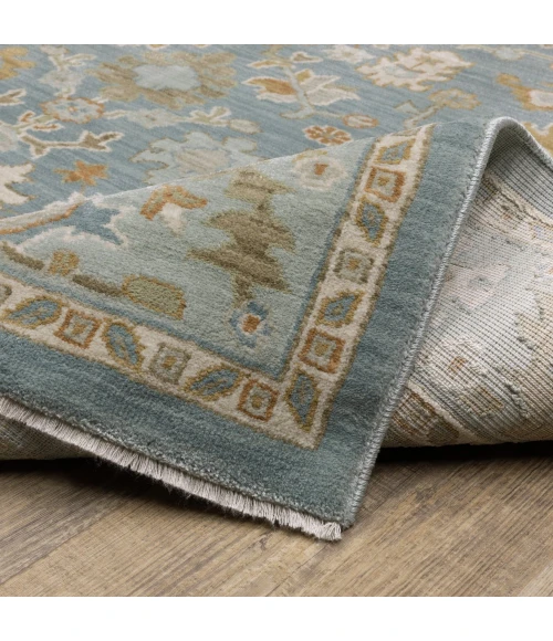 Oriental Weavers MAEVE Blue MAE02 3ft. 3in. X 5ft. Rect. Rug