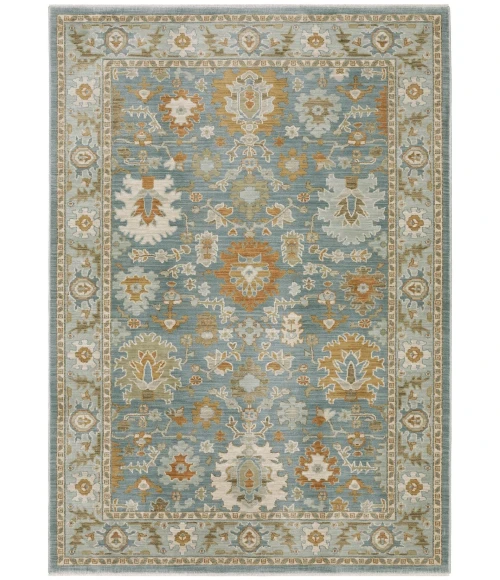 Oriental Weavers MAEVE Blue MAE02 3ft. 3in. X 5ft. Rect. Rug