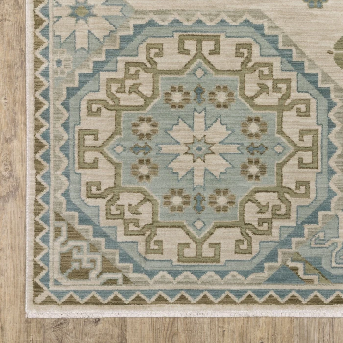 Oriental Weavers MAEVE Beige MAE03 6ft. 7in. X 9ft. 6in. Rect. Rug