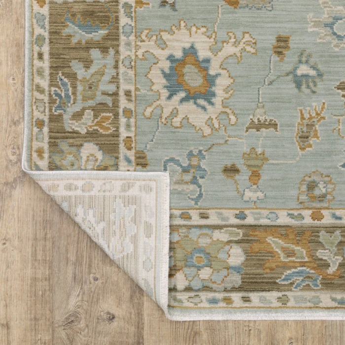 Oriental Weavers MAEVE Blue MAE06 7ft.10in. X 10ft.10in. Rect. Rug