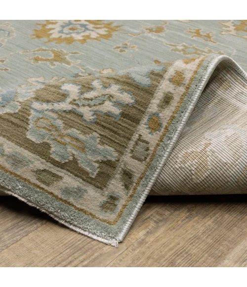 Oriental Weavers MAEVE Blue MAE06 7ft.10in. X 10ft.10in. Rect. Rug