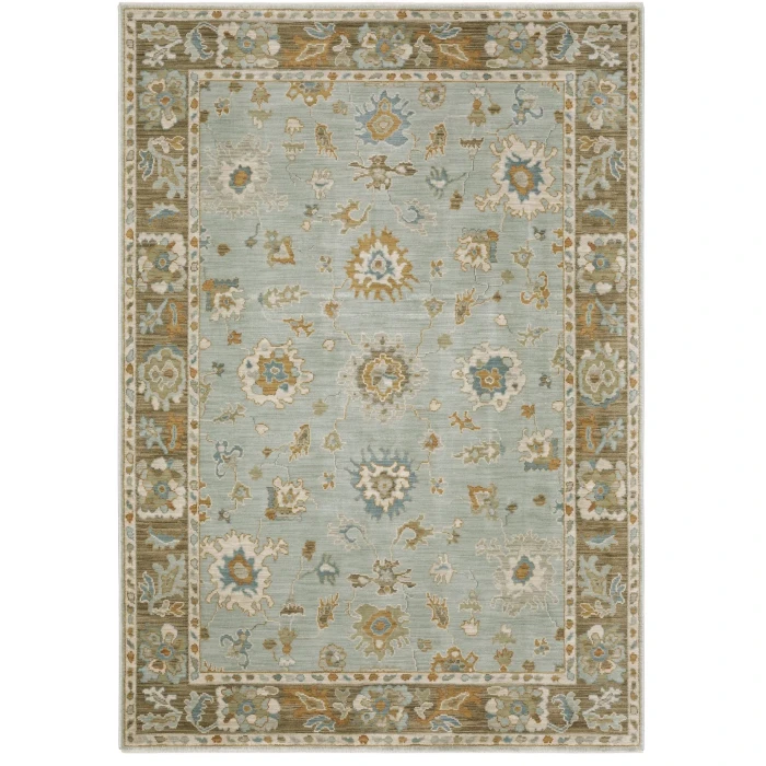 Oriental Weavers MAEVE Blue MAE06 7ft.10in. X 10ft.10in. Rect. Rug