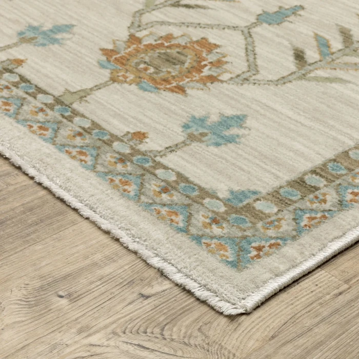Oriental Weavers MAEVE Beige MAE07 9ft.10in. X 12ft.10in. Rect. Rug
