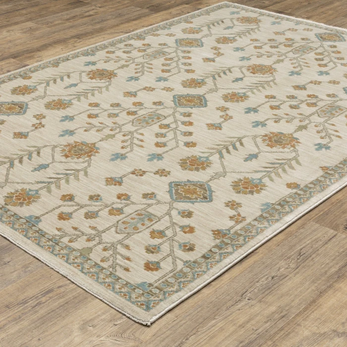 Oriental Weavers MAEVE Beige MAE07 9ft.10in. X 12ft.10in. Rect. Rug