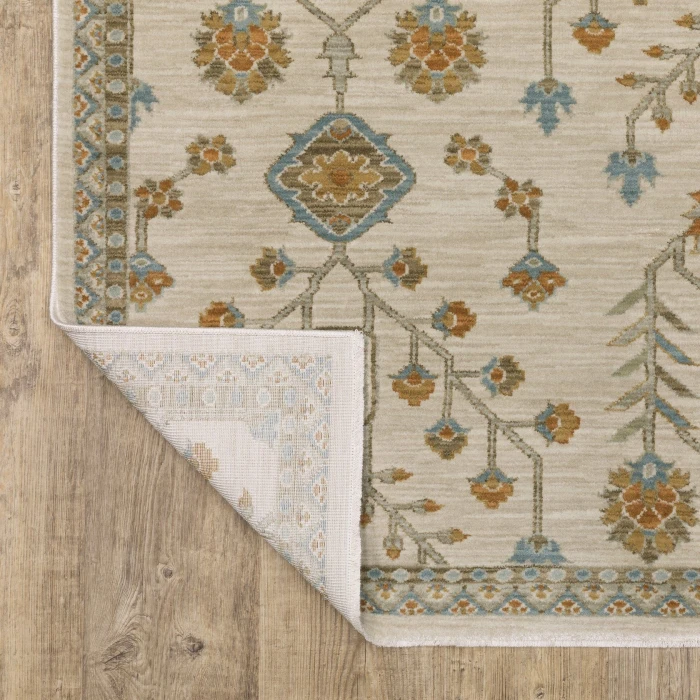 Oriental Weavers MAEVE Beige MAE07 9ft.10in. X 12ft.10in. Rect. Rug