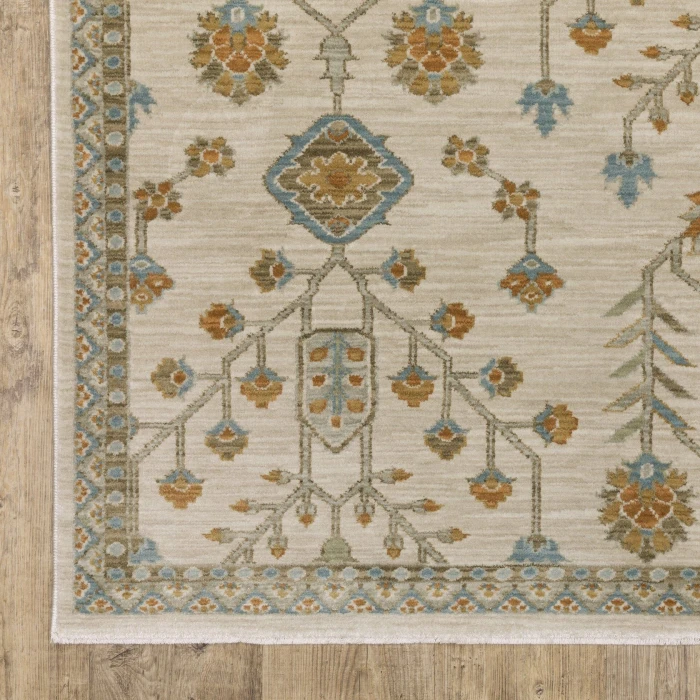 Oriental Weavers MAEVE Beige MAE07 9ft.10in. X 12ft.10in. Rect. Rug