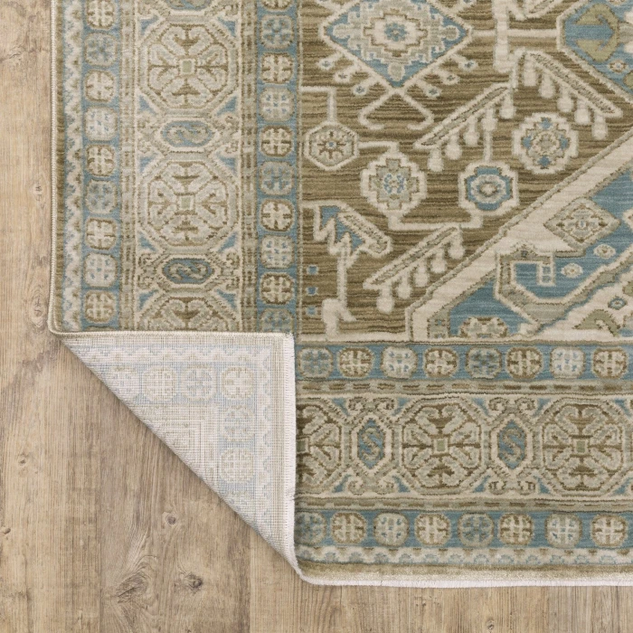 Oriental Weavers MAEVE Brown MAE08 6ft. 7in. X 9ft. 6in. Rect. Rug