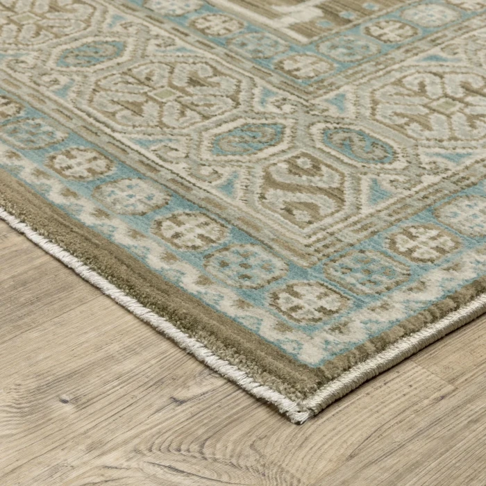 Oriental Weavers MAEVE Brown MAE08 6ft. 7in. X 9ft. 6in. Rect. Rug
