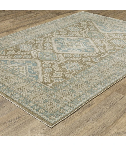Oriental Weavers MAEVE Brown MAE08 3ft. 3in. X 5ft. Rect. Rug