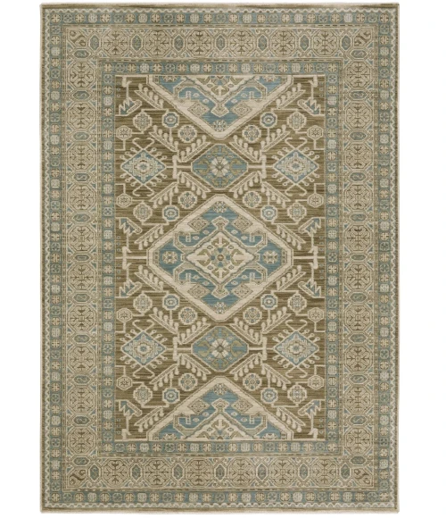 Oriental Weavers MAEVE Brown MAE08 3ft. 3in. X 5ft. Rect. Rug