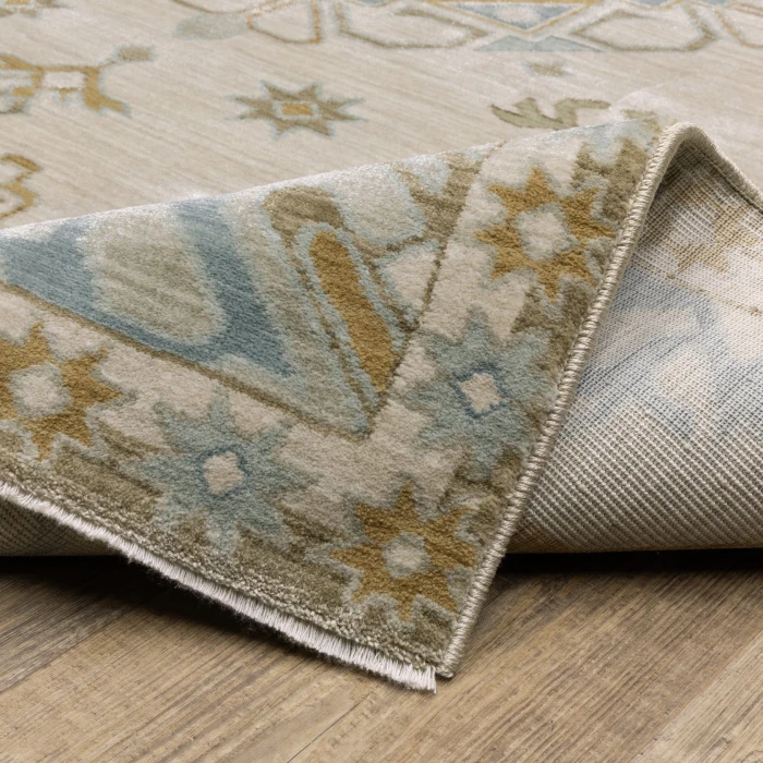 Oriental Weavers MAEVE Beige MAE09 6ft. 7in. X 9ft. 6in. Rect. Rug