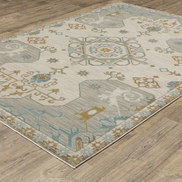 Oriental Weavers MAEVE Beige MAE09 6ft. 7in. X 9ft. 6in. Rect. Rug
