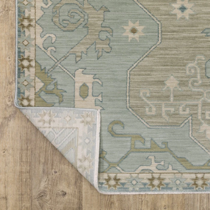 Oriental Weavers MAEVE Grey MAE12 7ft.10in. X 10ft.10in. Rect. Rug