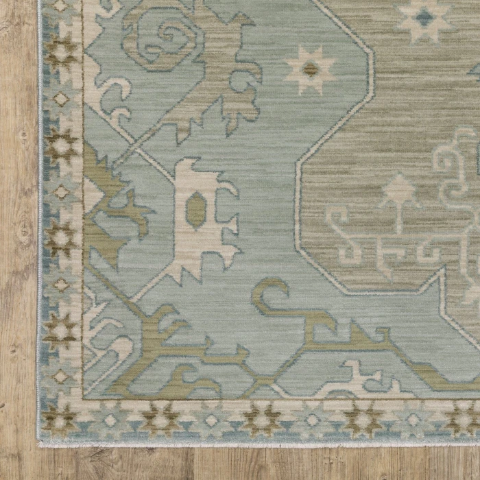 Oriental Weavers MAEVE Grey MAE12 7ft.10in. X 10ft.10in. Rect. Rug