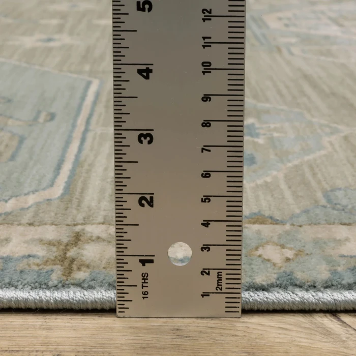 Oriental Weavers MAEVE Grey MAE12 7ft.10in. X 10ft.10in. Rect. Rug