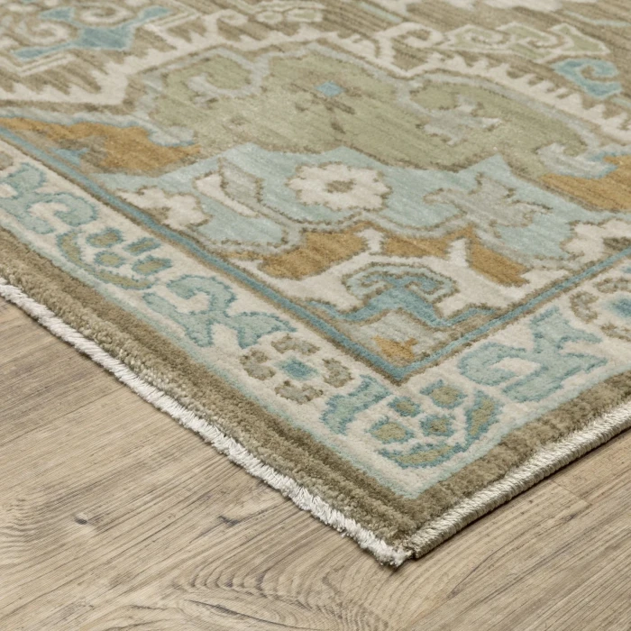 Oriental Weavers MAEVE Brown MAE13 6ft. 7in. X 9ft. 6in. Rect. Rug