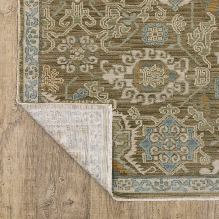 Oriental Weavers MAEVE Brown MAE13 6ft. 7in. X 9ft. 6in. Rect. Rug