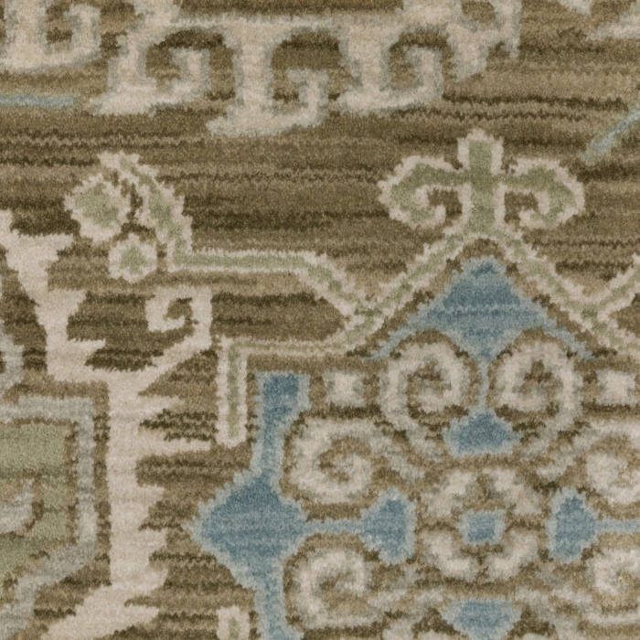 Oriental Weavers MAEVE Brown MAE13 6ft. 7in. X 9ft. 6in. Rect. Rug