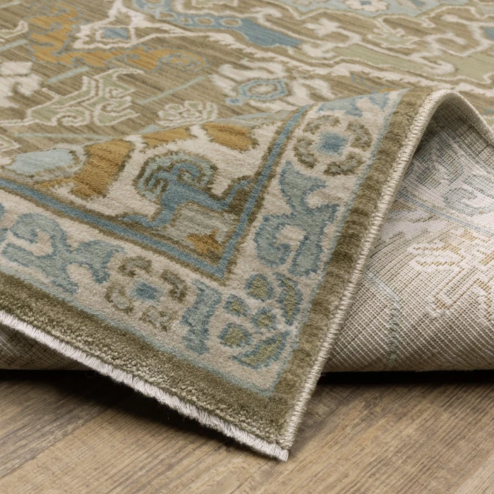Oriental Weavers MAEVE Brown MAE13 6ft. 7in. X 9ft. 6in. Rect. Rug