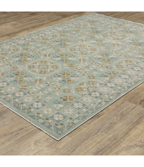 Oriental Weavers MAEVE Blue MAE14 7ft.10in. X 10ft.10in. Rect. Rug