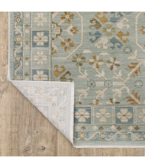 Oriental Weavers MAEVE Blue MAE14 7ft.10in. X 10ft.10in. Rect. Rug