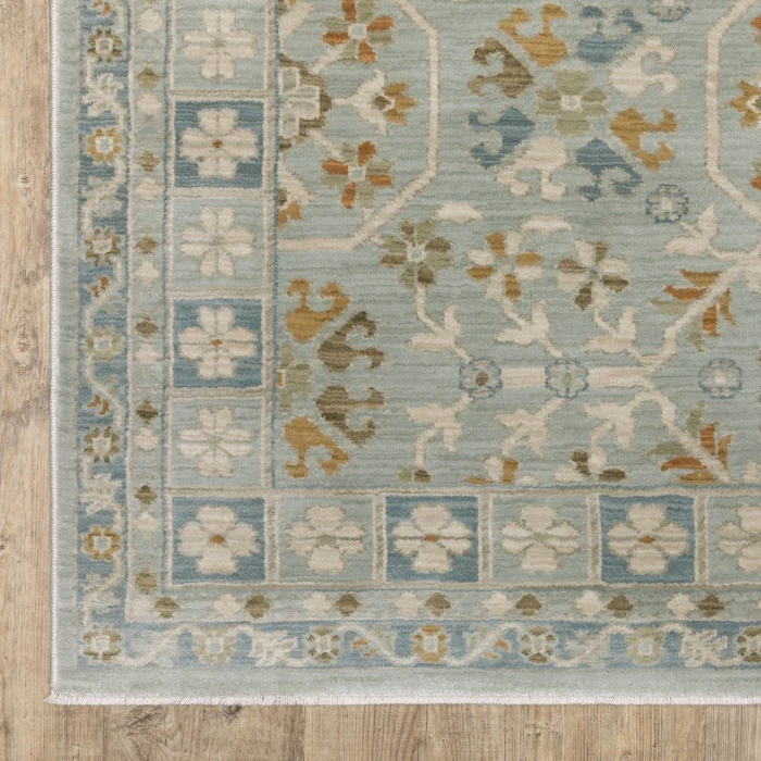 Oriental Weavers MAEVE Blue MAE14 9ft.10in. X 12ft.10in. Rect. Rug