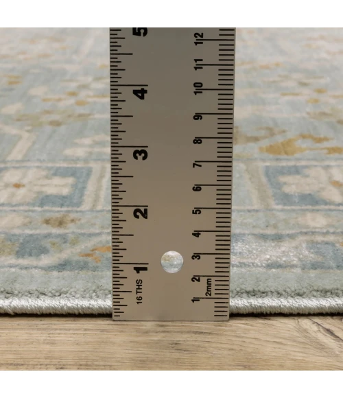 Oriental Weavers MAEVE Blue MAE14 7ft.10in. X 10ft.10in. Rect. Rug