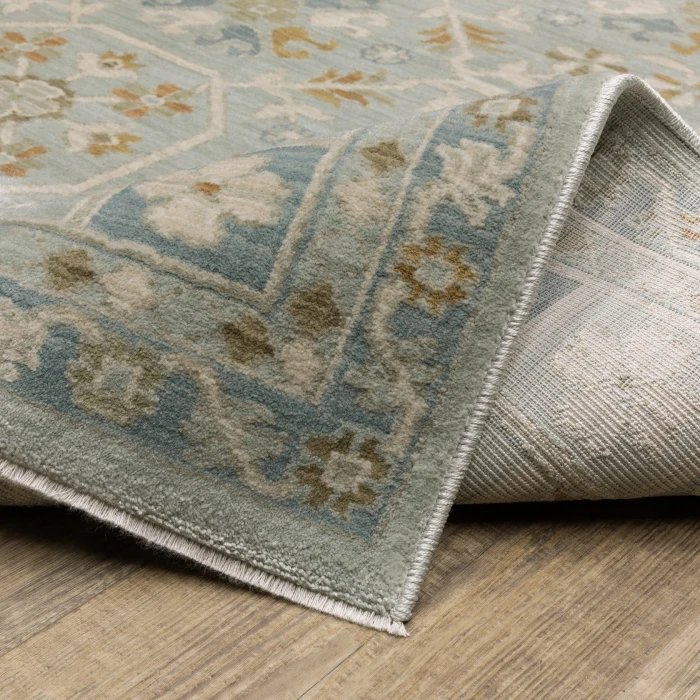 Oriental Weavers MAEVE Blue MAE14 9ft.10in. X 12ft.10in. Rect. Rug