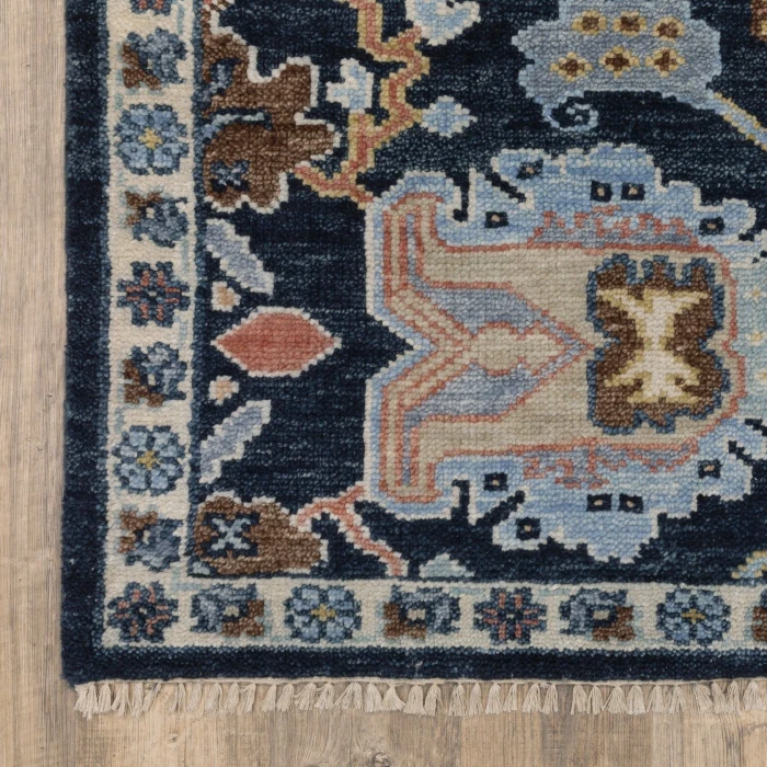Oriental Weavers MAJORCA Blue MAJ02 2ft. 6in. X 10ft. Rect. Rug