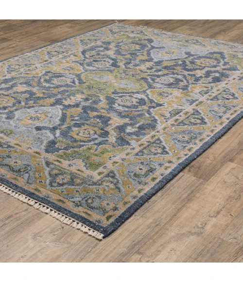 Oriental Weavers MAJORCA Blue MAJ03 6ft. X 9ft. Rect. Rug