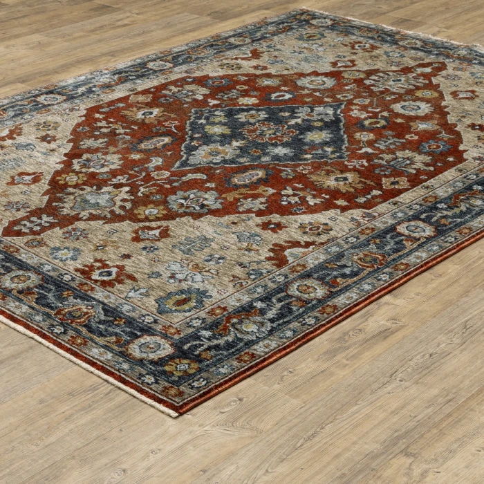 Oriental Weavers Area Rug Aberdeen 1143H Red 9'10" X 12'10"