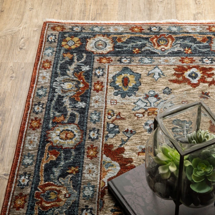 Oriental Weavers Area Rug Aberdeen 1143H Red 9'10" X 12'10"