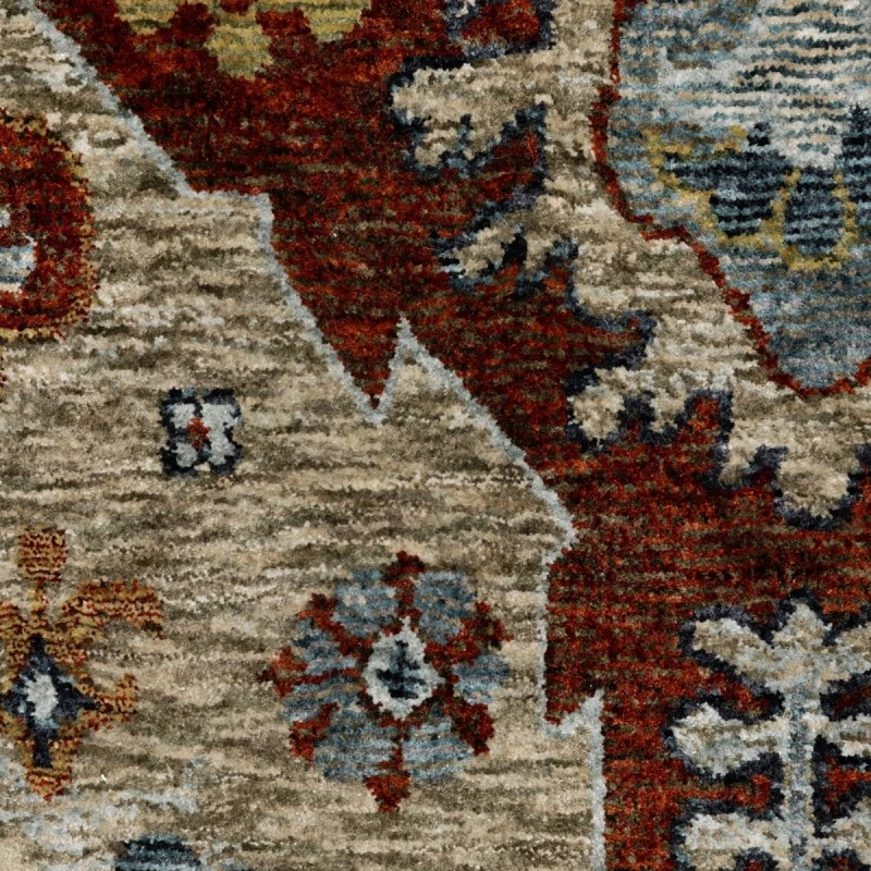 Oriental Weavers Area Rug Aberdeen 1143H Red 5' 3" X  7' 6"
