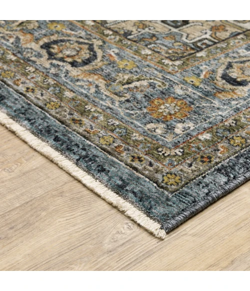 Oriental Weavers Area Rug Aberdeen 1144Q Blue 5' 3" X  7' 6"