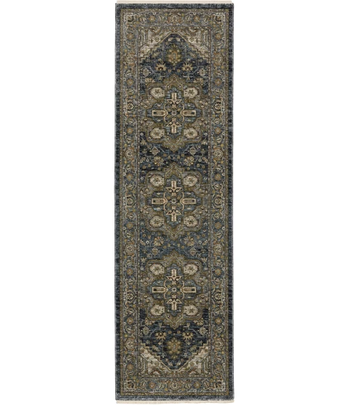 Oriental Weavers ABERDEEN Blue 1144Q 12ft. X 14ft. 8in. Rect. Rug