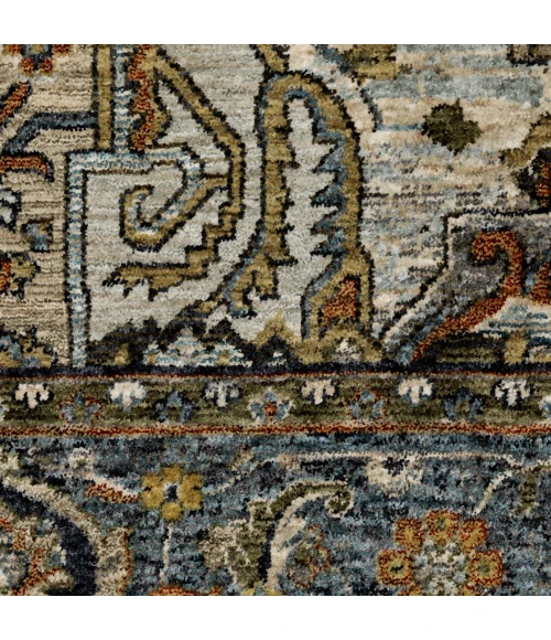 Oriental Weavers Area Rug Aberdeen 1144Q Blue 5' 3" X  7' 6"