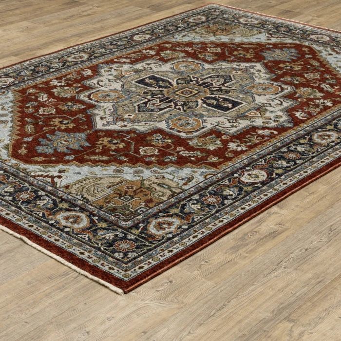 Oriental Weavers Area Rug Aberdeen 1144R Red 2' X  3'