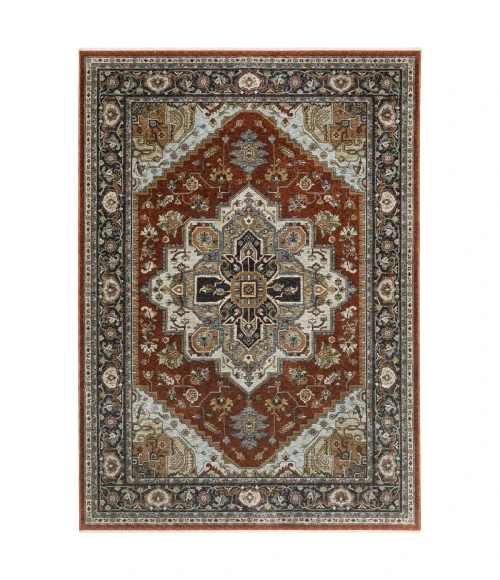Oriental Weavers Area Rug Aberdeen 1144R Red 7'10" X 10'10"