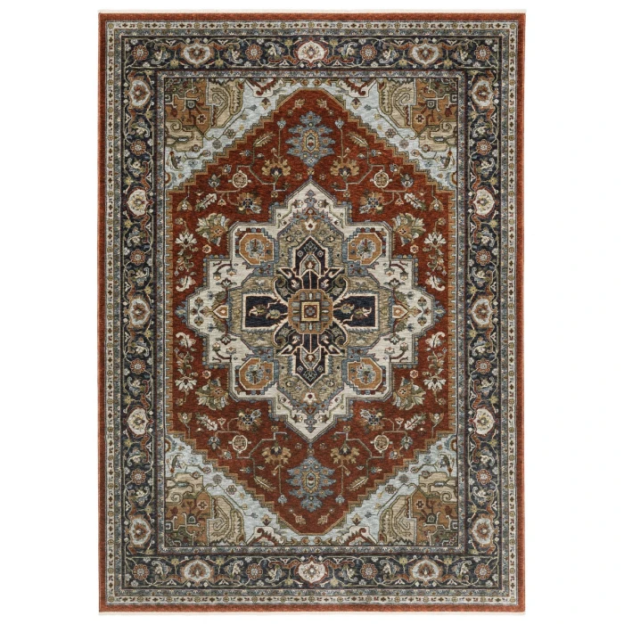 Oriental Weavers Area Rug Aberdeen 1144R Red 2' X  3'
