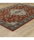 Oriental Weavers Area Rug Aberdeen 4151R Red 7'10" X 10'10"