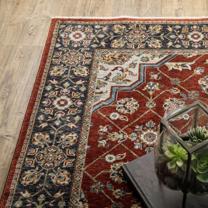 Oriental Weavers Area Rug Aberdeen 4151R Red 2' X  3'